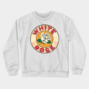 White Rose Crewneck Sweatshirt